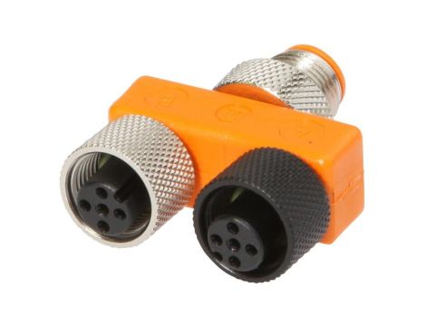 Rozdzielacz, -PIN 4 podłączony, 2x M12 5-PIN, M12 5-PIN VK001041