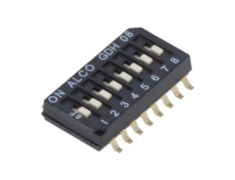 Przełącznik DIP-SWITCH ON-OFF 0,025A 24VDC Poz 2 1-1571983-0