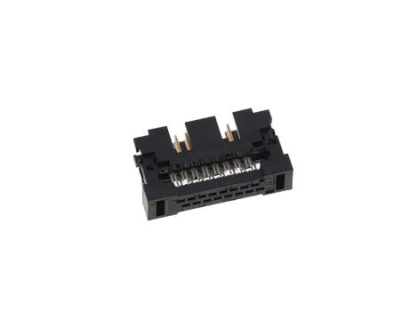 Wtyk IDC męskie 16-PIN na taśmę 1,27mm R.styków 2,54mm 1-111446-6