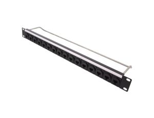 Patch panel RJ45 Kat 6 RACK przykręcany 16 portów CP30173