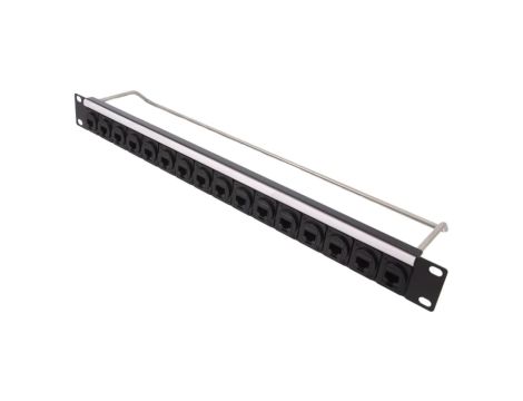 Patch panel RJ45 Kat 6 RACK przykręcany 16 portów CP30173