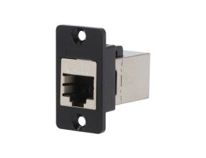 Łącznik RJ45 - RJ45 Kat 5e 8p8c SLIM ekranowane 29mm metal CP30620SMB