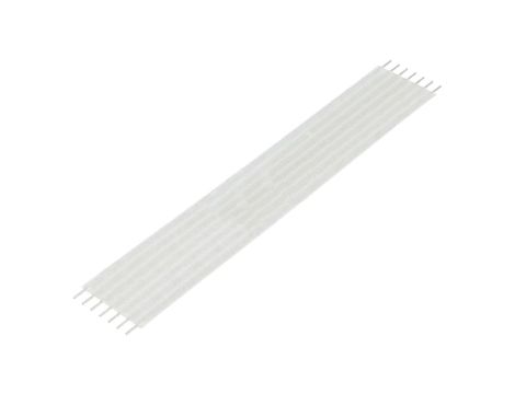 Złącze zwora elastyczna R.taśmy 2,54mm L 101,6mm proste 8-1437145-6