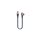 Kabel konfekcjonowany obustronnie zakończony złącza M12 3-PIN męskie proste żeńskie kątowe RST 3-RKWT/LED A 4-3-224/4 M