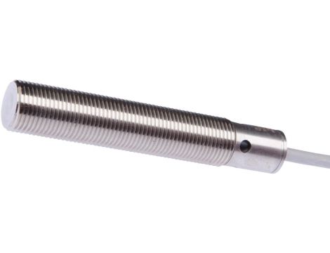 Czujnik magnetyczny, całkowicie stalowy, M12x1 69long, Sn: 40mm 18-30VDC, -25-130C, 1x PNP NO, Kabel 3-PIN 25m MC120159