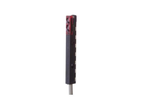 Czujnik optyczny, odbiciowy, 45x6, 2x4mm, Sn: 30, 11-30VDC, 1x PNP/NPN Push-pull OTQ40270