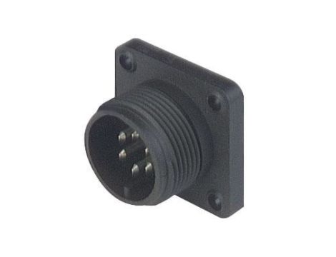 Okrągłe złącze zasilające panelowe (seria CM) męskie 6-PIN 50VAC/DC 10A CM 02 E 14S-6 P 932451100