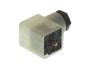 Złącze zaworowe typ A 18mm żeńskie 4-PIN 8A GDML 3016 LED 24 RG 934433002