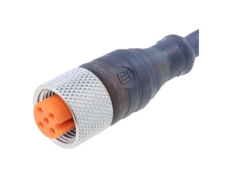 Kabel konfekcjonowany sensor/aktuator jednostronny M12 żeński prosty 5-PIN z kablem 1m 44194