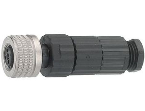 Złącze do samokonfekcjonowania M8 żeńskie proste 3-PINowe 60 VAC/DC 3 A na przewód 933366100