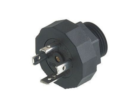 Gniazdo przyłączeniowe typu A męskie 4-PINowe (3+PE) PG16 400 VAC/DC 16 A GSP 316 931297002
