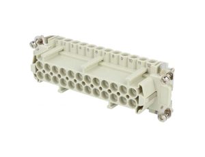 Złącze: HDC żeńskie CNE PIN: 24 16A 500V 24+PE rozmiar 104.27 CNEF 24 T