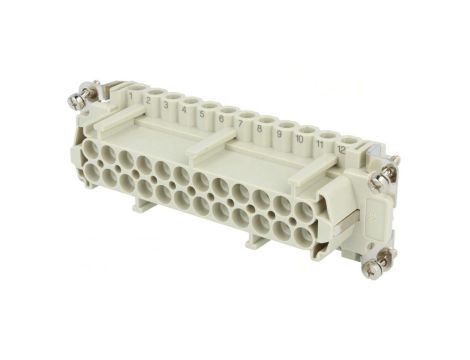 Złącze: HDC żeńskie CNE PIN: 24 16A 500V 24+PE rozmiar 104.27 CNEF 24 T