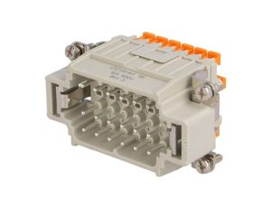 Złącze: HDC męskie CDSH PIN: 18 10A 400V 18+PE rozmiar 57.27 CDSHM 18