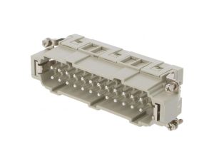 Złącze: HDC wkładka stykowa męskie CSE PIN: 24 16A 600V 24+PE CSEM 24