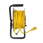 AWTOOLS PRZEDŁUŻACZ BĘBEN METAL PROFI MAX 30m 3x2,5mm ŻÓŁTY 16A / 3680W / IP44 - 4