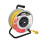 AWTOOLS PRZEDŁUŻACZ BĘBEN METAL PROFI MAX 50m 3x2,5mm ŻÓŁTY 16A / 3680W / IP44 - 2