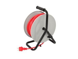 AWTOOLS PRZEDŁUŻACZ BĘBEN METAL PROFI PRO 50m 3x2,5mm CZERWONY 16A / 3680W / IP44 - image 2