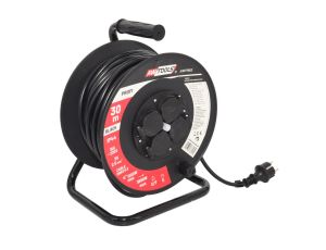 AWTOOLS PRZEDŁUŻACZ BĘBEN PLASTIK PROFI 50m 3x2,5mm 16A / 3680W / IP44