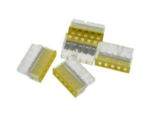 LC szybkozłączka złączka do przewodów na drut 5x2,5 5x0,5-2,5 100 sztuk ZP505
