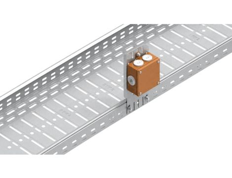 BAKS Uchwyt UPUPN 116x236 mm do montażu puszek, do korytek, drabinek kablowych i kształtowników
