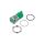 Kontrolka LED, wypukła, 40mA, 12V DC, IP67, do lutowania, konektory, Q22P1CXXG12E