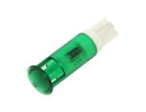 Kontrolka LED, płaska, 220V AC, do lutowania, konektory, QS101XXHG220