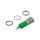 Kontrolka LED, płaska, 20mA, 12V DC, IP67, do lutowania, konektory, Q14F1CXXG12E
