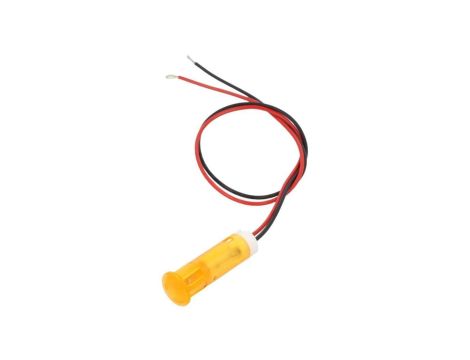 Kontrolka LED, płaska, 24V DC, przewody, QS83XXO24