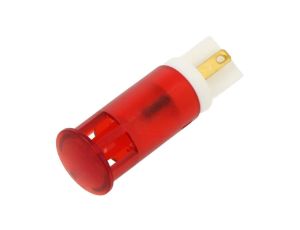 Kontrolka LED, płaska, 12V DC, do lutowania, konektory, QS121XXR12