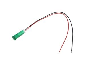 Kontrolka LED, płaska, 24V DC, przewody, QS83XXG24