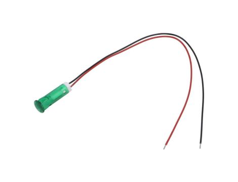 Kontrolka LED, płaska, 24V DC, przewody, QS83XXG24
