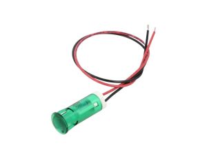 Kontrolka LED, płaska, 24V DC, przewody, QS103XXG24