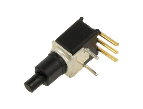 Przełącznik przyciskany, PCB, z konfiguracją styków SPDT, do druku, kątowe, TP32W008000