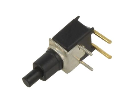 Przełącznik przyciskany, PCB, z konfiguracją styków SPDT, do druku, kątowe, TP33W008000