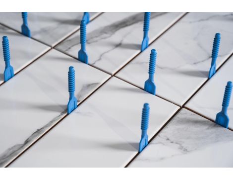 SYSTEM POZIOMOWANIA PŁYTEK BAZA PROSTA 1mm /100szt. PRO-LEVELING - 3