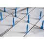 SYSTEM POZIOMOWANIA PŁYTEK BAZA PROSTA 2mm /100szt. PRO-LEVELING - 4