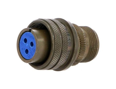 Złącze okrągłe wtyk na przewód -PIN 3 żeńskie 97 97-3106A-16-10S