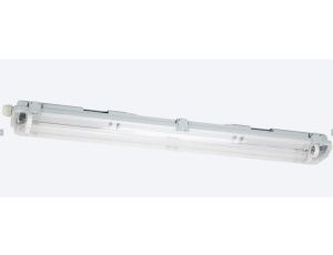 Oprawa hermetyczna na 2 świetlówki z odbłyśnikiem VANTO 2xT8 LED IP65 120cm szara Odbłyśnik pusta 3 lata gwar.