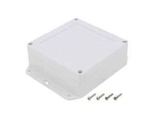 Obudowa uniwersalna, X: 120mm, Y: 120mm, Z: 45mm, ZP, ABS, jasnoszary ZP120.120.45UJH TM ABS