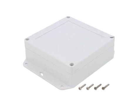 Obudowa uniwersalna, X: 120mm, Y: 120mm, Z: 45mm, ZP, ABS, jasnoszary ZP120.120.45UJH TM ABS