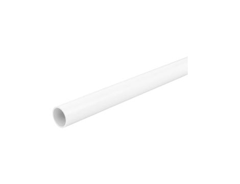 Rura elektroinstalacyjna sztywna RL HF-16 gładka 320N bezhalogenowa LSOH PVC biała /2m/