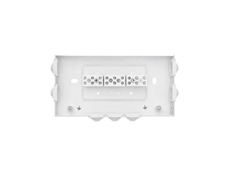 Puszka instalacyjna przeciwpożarowa PIP-2AN ppoż E90 przelotowa 9x4mm2 biała W2