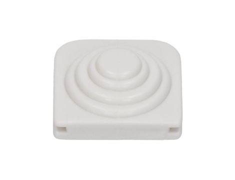 Przepust uszczelniający gumowy 21mm do puszek PIP 4mm2 boczny biały W2