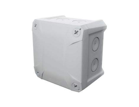 Puszka instalacyjna KKD 90 natynkowa 90x90x64mm hermetyczna IP66 bezhalogenowa LSOH IK07 szara KOPOS DIAMOND BOX