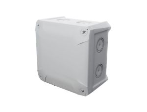 Puszka instalacyjna KKD 115 natynkowa 115x115x70mm hermetyczna IP66 bezhalogenowa LSOH IK07 szara KOPOS DIAMOND BOX