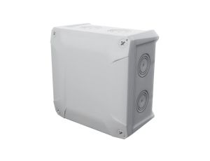 Puszka instalacyjna KKD 135 natynkowa 135x135x79mm hermetyczna IP66 bezhalogenowa LSOH IK07 szara KOPOS DIAMOND BOX
