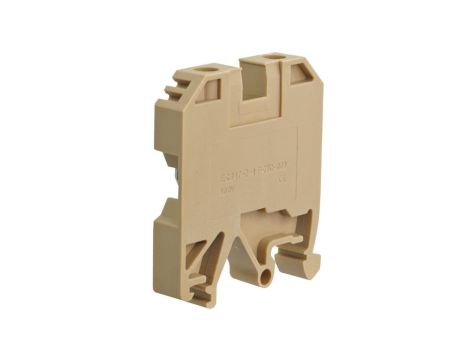 ZŁĄCZKA SZYNOWA PRZELOTOWA ZUG NA SZYNĘ TH35 35MM BEŻOWA ZVG-BROWN-35