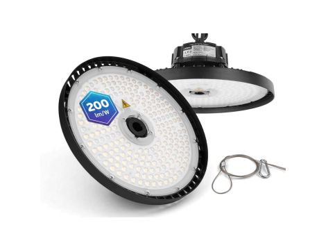 Oprawa przemysłowa LED HIGH BAY Seirios 2 120/150/200W 40000lm 4000K 90st IP65 7 lat gwarancji