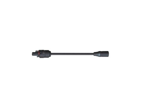 Solar adapter cable MC4 male to MC3 female, length 15 cm